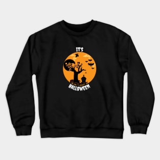 Haunted forest Halloween Crewneck Sweatshirt